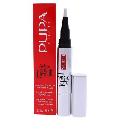 PUPA Milano Active Light Highlighting Concealer - Minimizes Signs Of Fatigue - Gives The Complexion A Fresh And Radiant Appearance - Ideal For All Skin Types - 003 Luminous Sand - 0.013 Oz