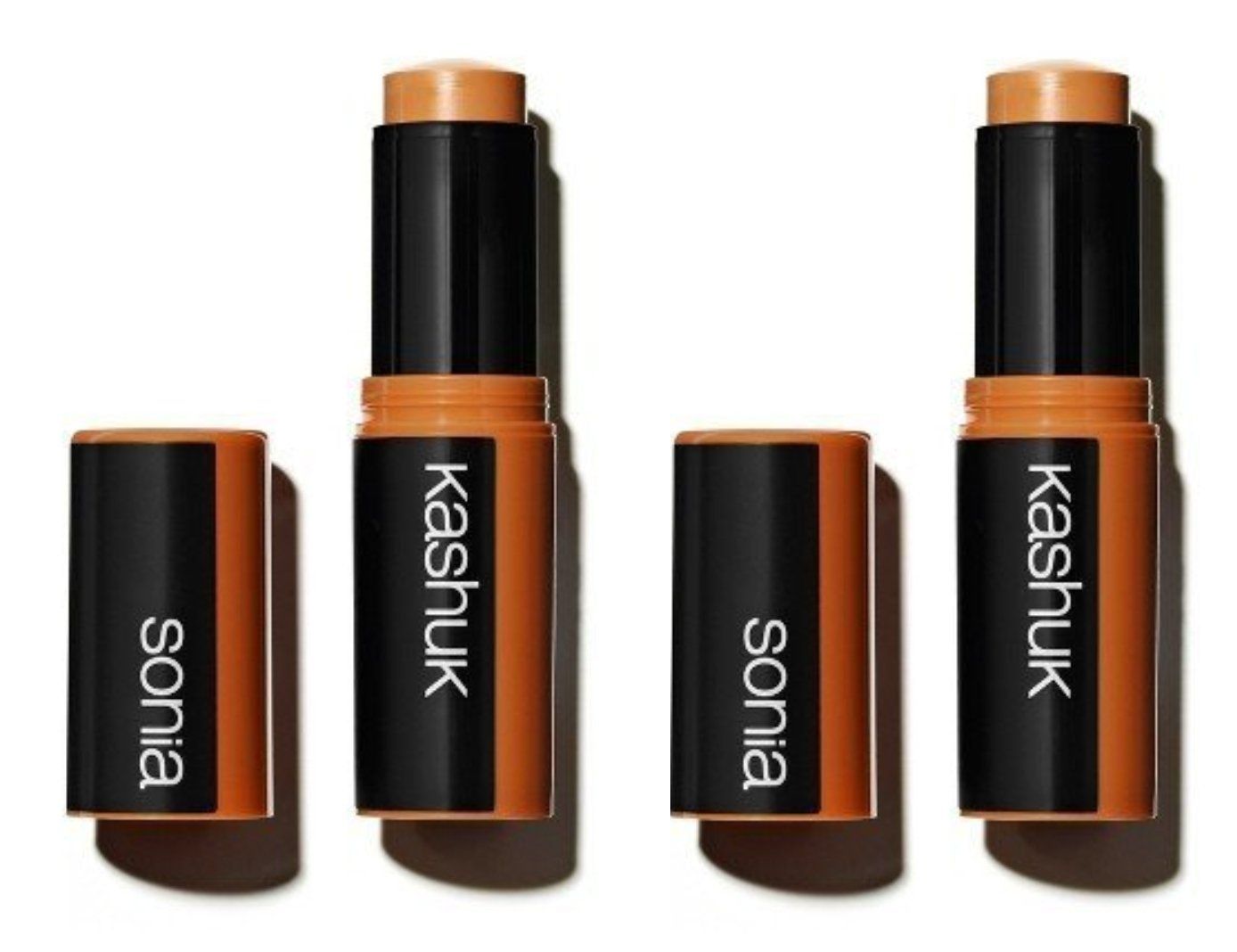 Sonia Kashuk Undetectable Foundation Stick Chestnut #18 (2-Pack)