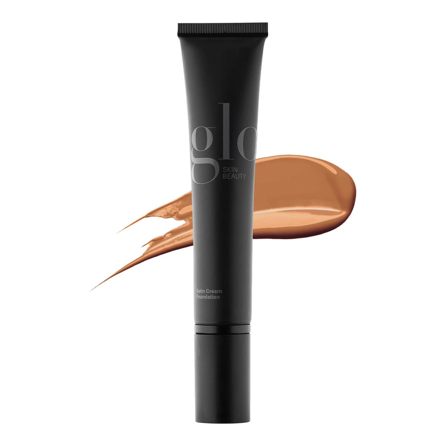 Glo Skin Beauty Satin Cream Foundation Makeup for Face, Cocoa Light - Full Coverage, Semi Matte Finish, Conceal Blemishes &amp; Even Skin Tone