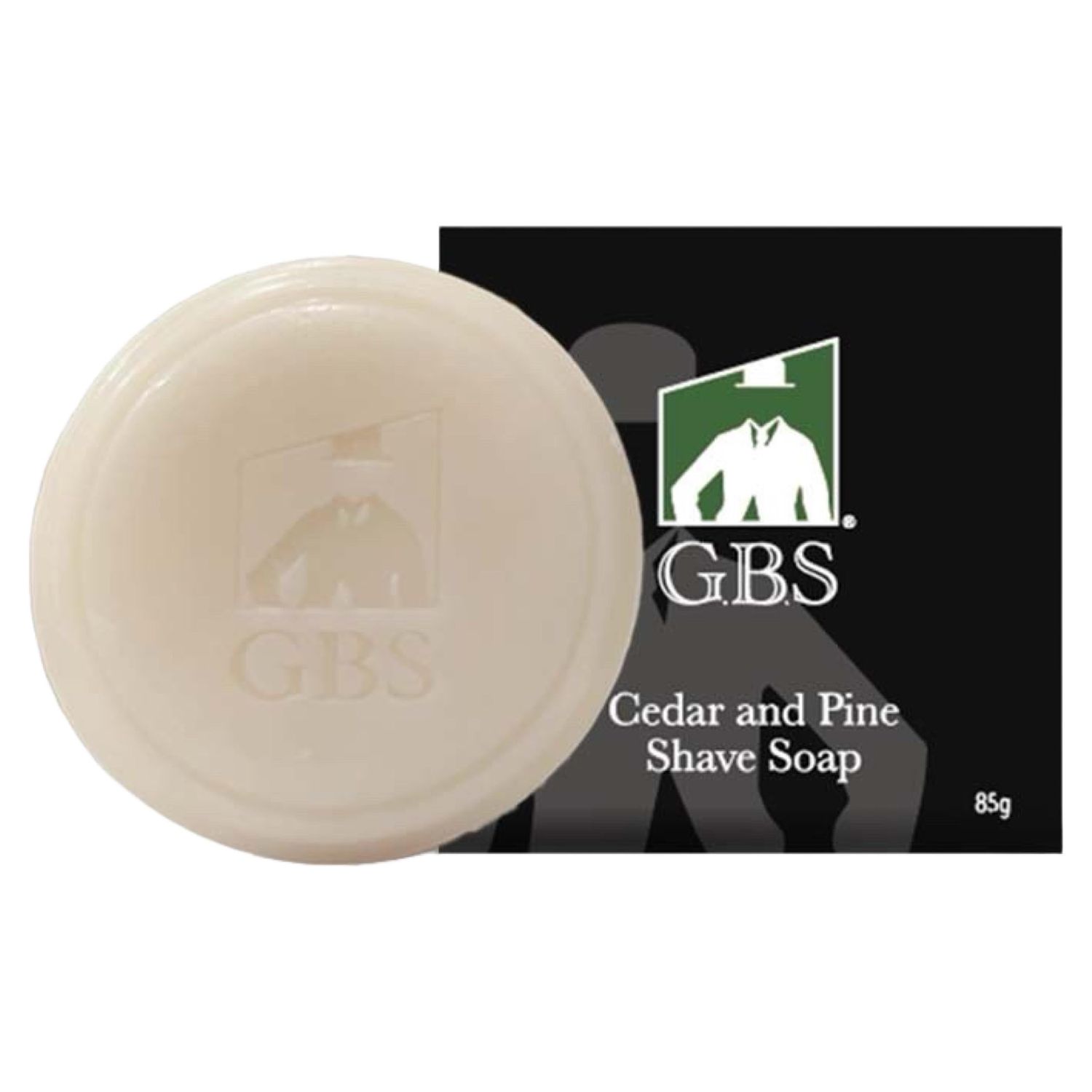 G.B.S 97% All Natural Men&#39;s Cedar and Pine Shave Soap Creates a Rich Lather