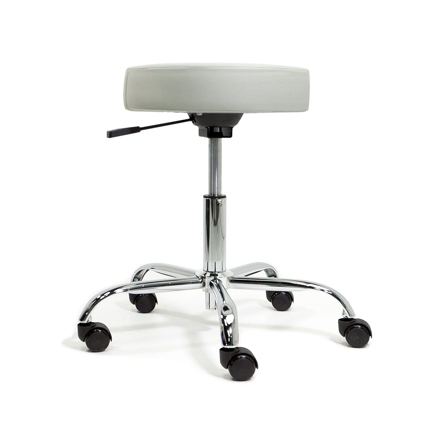EARTHLITE Pneumatic Massage Therapist Stool - Rolling Massage Stool, CFC-Free