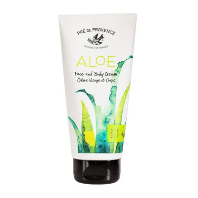 Organic Aloe Collection Hydrating Face and Body Cream (6.7oz), Fresh Cucumber Scent