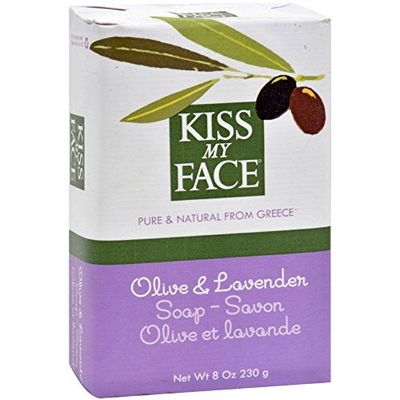 Kiss My Face Olive Oil &amp; Lavender Bar Soap 8 oz