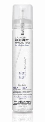 GIOVANNI L.A. Hold Hair Spritz - Maximum Hold Styling Spray, Lightweight, Lauryl &amp; Laureth Sulfate Free - 5 oz (Pack of 3)