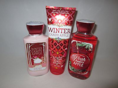 Bath &amp; Body Works Winter Candy Apple Bagged Gift Set