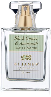 St James of London Black Ginger &amp; Amaranth Parfum