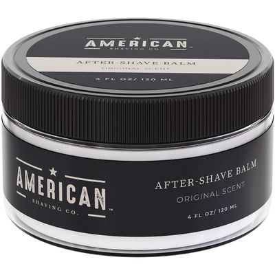 After Shave Balm for Smooth (Original Scent), Silky &amp; Irritation Free Skin, Soothes and Moisturizes Face After Shaving, Treats Redness &amp; Razor Burn, Post Shave Lotion by American Shaving Co - 4 Oz