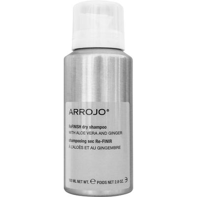 Arrojo ReFINISH Dry Shampoo, 2.8oz - Sulfate &amp; Paraben-Free Travel Size Volumizing Dry Shampoo Spray for All Hair Types - Reduces Oil, Dirt &amp; Build-Up