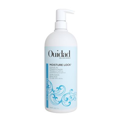 Ouidad Moisture Lock Leave In Conditioner for Curly Hair - 33.8 fl oz, Hydrating Curl Conditioner &amp; Hair Detangler 2-in-1 Moisturizing Conditioner &amp; Primer for Soft, Hydrated Hair, All Curl Types