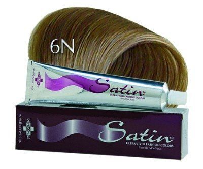 Developlus Satin Color #6N Dark Blonde 3 Ounce (88ml) (3 Pack)