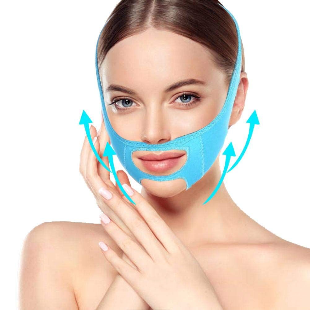 V Line Mask, Facial Bandages Tighten Anti Wrinkle Thin Face Mask Facial Masks Lifting,Face Firming,Face Band For For Masks Lifting Double Chin Reduce