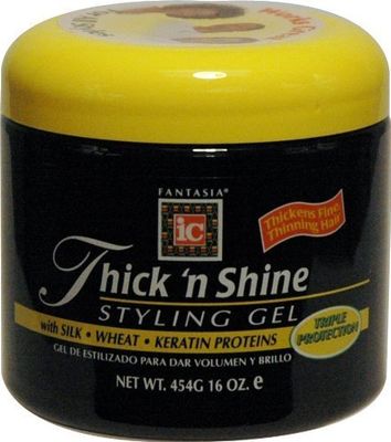 Fantasia IC Thick&#39;n Shine Styling Gel 16 oz. (Pack of 2)