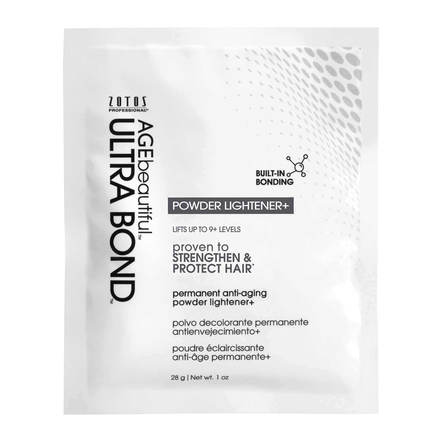 ULTRA BOND Permanent Powder Lightener with Built-in Bonding - Strengthens &amp; Protects, 1 Oz