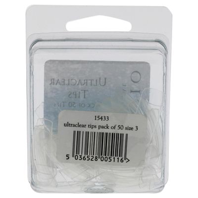 Cuccio Pro Ultraclear Tips - 3 50 Pc, 50count