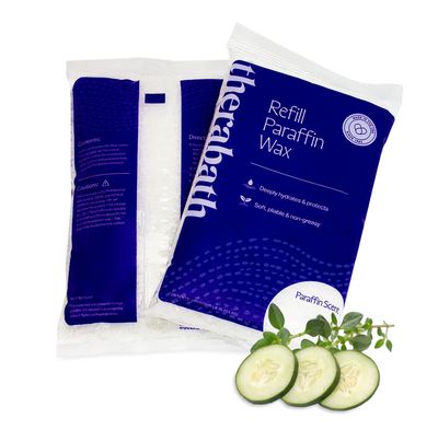 Therabath Paraffin Wax Refill - Use To Relieve Arthritis Pain and Stiff Muscles - Deeply Hydrates and Protects - 6 lbs Cucumber Melon w/Thyme Scent