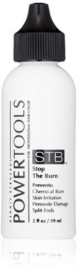 POWERTOOLS STB, The Original Stop The Burn 2 oz | Mix Directly Into Hair Color Formula To Lessen Scalp Irritation From Hair Color