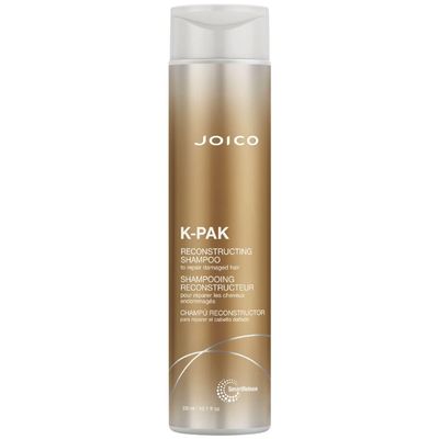 Joico K-PAK Daily Reconstructing Shampoo | For Damaged Hair | Repair &amp; Prevent Breakage | Boost Shine | With Keratin &amp; Guajava Fruit Extract | 10.1 Fl Oz
