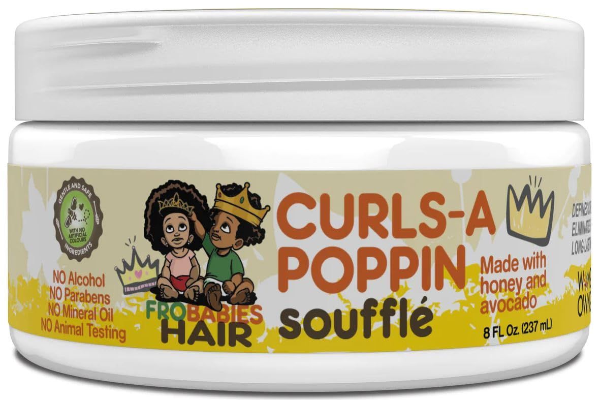 FroBabies Hair Curls-A Poppin Souffl 8oz