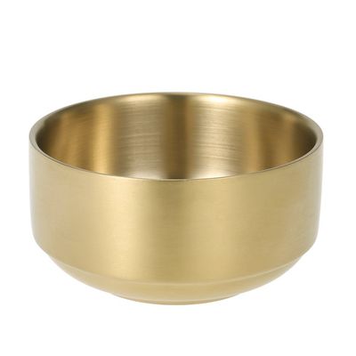 Shaving Soap Bowl Metal Shaving Mug Bowl Barber Cleaning Soup Cup Man&#39;s Shaving Tool (Large)