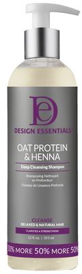 Oat Protein &amp; Henna Deep Cleansing Shampoo, 32oz