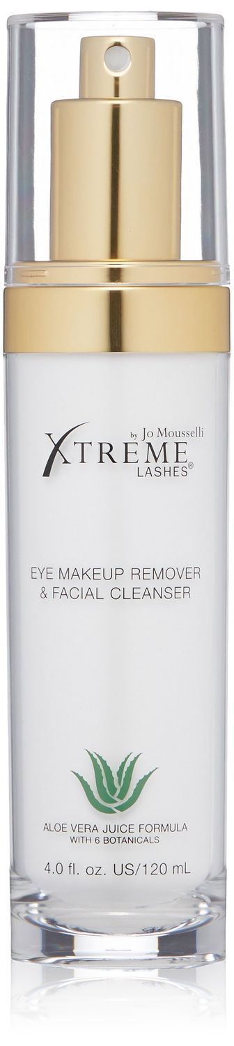 Xtreme Lashes Eye Makeup Remover &amp; Facial Cleanser (4 Fl Oz) | Lash Cleanser &amp; Shampoo for Healthy Lashes