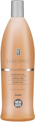 RUSK Sensories Smoother Passionflower and Aloe Smoothing Leave-In Conditioner, 33.8 fl. oz.