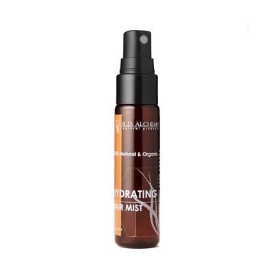 RD Alchemy - 100% Natural &amp; Organic Hydrating Hair Mist. Travel Size, Quick Solution to Dry, Frizzy Hair and flyaways on the go.