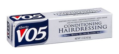 VO5 Conditioning Hairdressing Gray or White or Silver Blonde Hair, 1.5 Oz (Pack of 4)