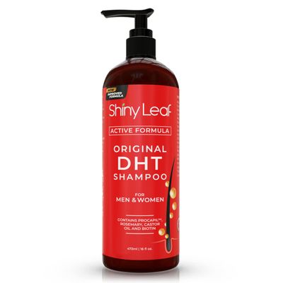 Anti-Hair Loss Shampoo With Biotin, for Men &amp; Women - Sulfate-Free, Natural DHT Blocking Formula for Hair Growth, Thinning Hair Prevention, 16 Oz