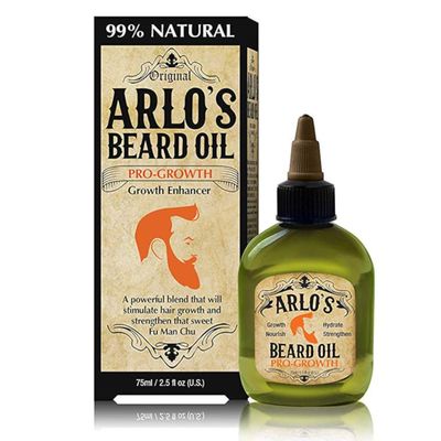 Arlo&#39;s 99% Natural Original Beard Oil, Pro-growth Growth Enhancer, 2.5 Fluid Ounce