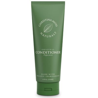 Christina Moss Naturals Peppermint Hair Conditioner That Truly Works with Clean, Plant Based Ingredients, Safe for Color Treated Hair &amp; All Hair Types, Paraben &amp; Sulfate Free