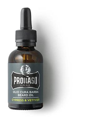 Proraso Beard Oil - Cypress and Vetyver, 1 Fl Oz