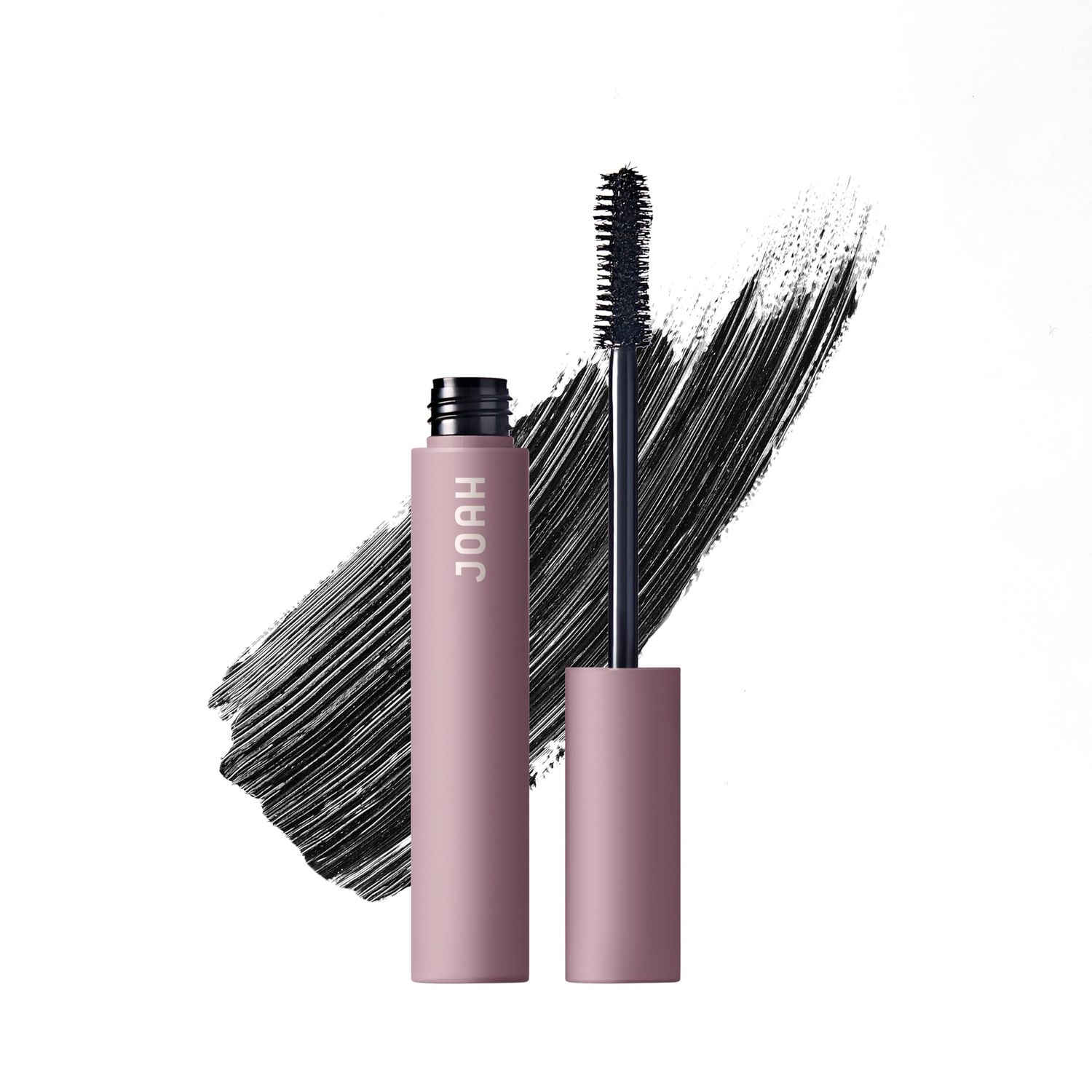 JOAH Lash UPrising Waterproof Volumizing &amp; Lengthening Mascara, Washable, Paraben &amp; Phthalate Free, Cruelty Free, Volume-Maximizing Spoolie Brush Applicator - Blackest Black