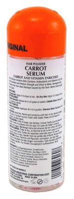 Fantasia Serum 6 Ounce Carrot Hair Polisher (178ml) (3 Pack)
