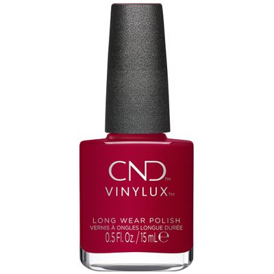 CND Vinylux Longwear Red Nail Polish, Gel-like Shine &amp; Chip Resistant Color, Element, 0.5 fl. oz