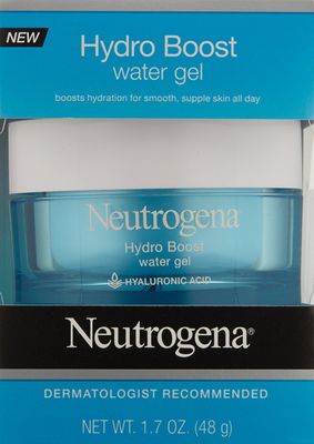 Neutrogena Hydro Boost Hyaluronic Acid Hydrating Water Face Gel Moisturizer for Dry Skin, 2 Pack (1.7 fl. Oz)