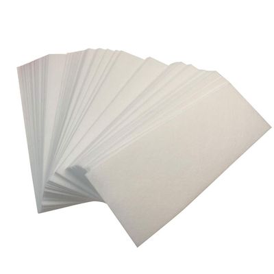 Professional Salon 100pcs Non-woven Large 3x8inch Body and Facial Wax Strips Epilator Hair Removal Wax Paper Depilatory Waxing Strip Pads Tool Epilator for Lady Women Men