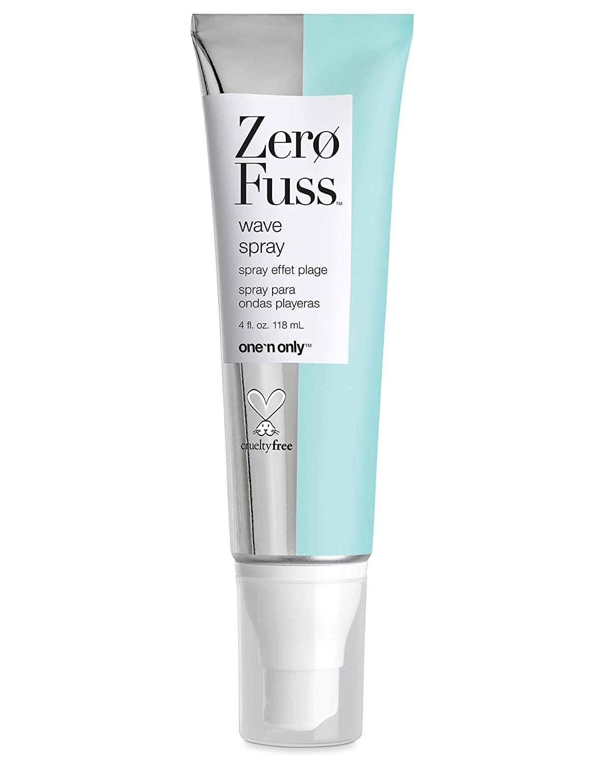 Zero Fuss Wave Spray, Lightweight, Creates Separation and Texture with No Sticky Feel, Matte Finish, Non-Drying Designed to Create Volume, 4 Fl. Oz