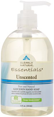 CLEARLY NATURAL Hand Soap Liquid Glycol Unscented, 12 Ounce