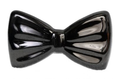 Caravan Tortoise Shell Barrette, Bow, Automatic