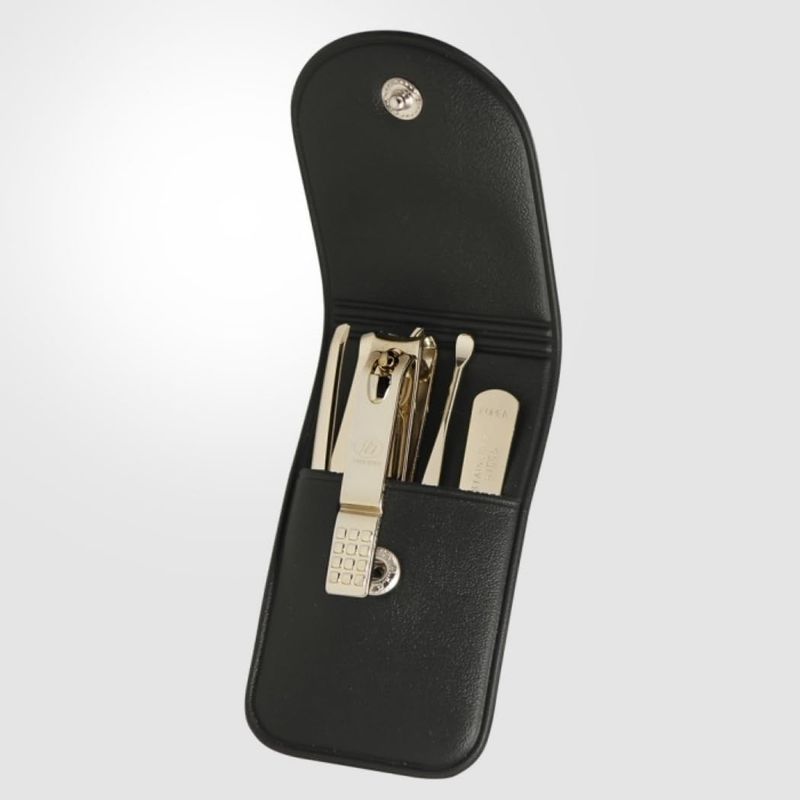 World No. 1. Three Seven (777) Travel Manicure Grooming Kit Nail Clipper Set (4 PCs, TS-32RXG), Made in Korea, Since 1975.