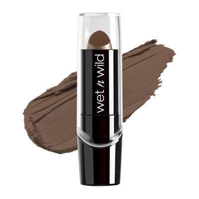 wet n wild Silk Finish Lipstick, Hydrating Rich Buildable Lip Color, Formulated with Vitamins A,E, &amp; Macadamia for Ultimate Hydration, Cruelty-Free &amp; Vegan - Cashmere
