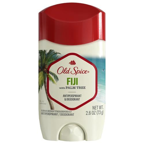 Old Spice Men's Antiperspirant &amp; Deodorant, Fiji with Palm Tree Scent, 2.6 oz