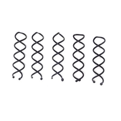 Honbay 20PCS Black Round Heads Spiral Bobby Pins Hair Styling Accessories for Girls and Women