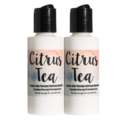 The Lotion Company 24 Hour Skin Therapy Lotion, Citrus Tea, 2 Count
