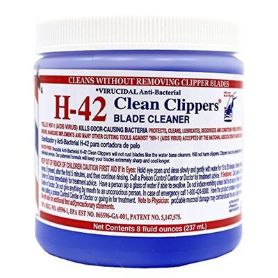 RocksOnly H-42 Clean Clippers Blade Cleaner Virucidal Anti-Bacterial 8oz