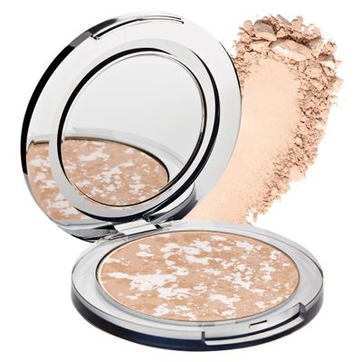 PR Beauty Pressed Setting Powder Balancing Act - Skin-Perfecting Pressed Compact Powder for Smooth &amp; Fresh Natural-Matte Finish - Translucent Setting Powder Makeup for All Skin Tone, Cruelty Free