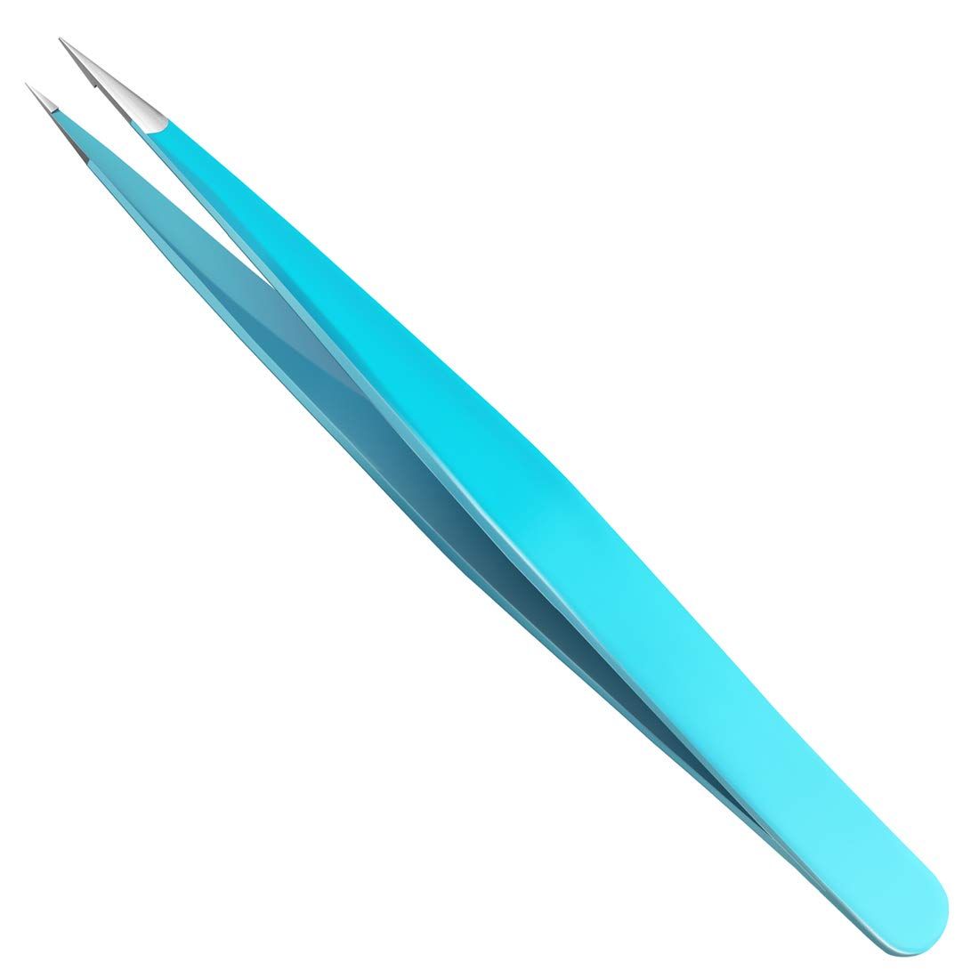 Tweezers for Ingrown Hair by Blinkeen - Best Stainless Steel Professional Pointed Blackhead Remover - Precision Eyebrow Hair,Facial Hair, Splinter &amp; Tick Removal Tweezer