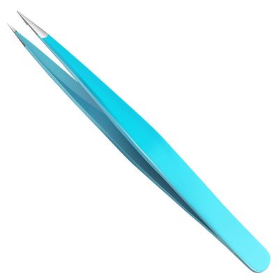 Tweezers for Ingrown Hair by Blinkeen - Best Stainless Steel Professional Pointed Blackhead Remover - Precision Eyebrow Hair,Facial Hair, Splinter &amp; Tick Removal Tweezer