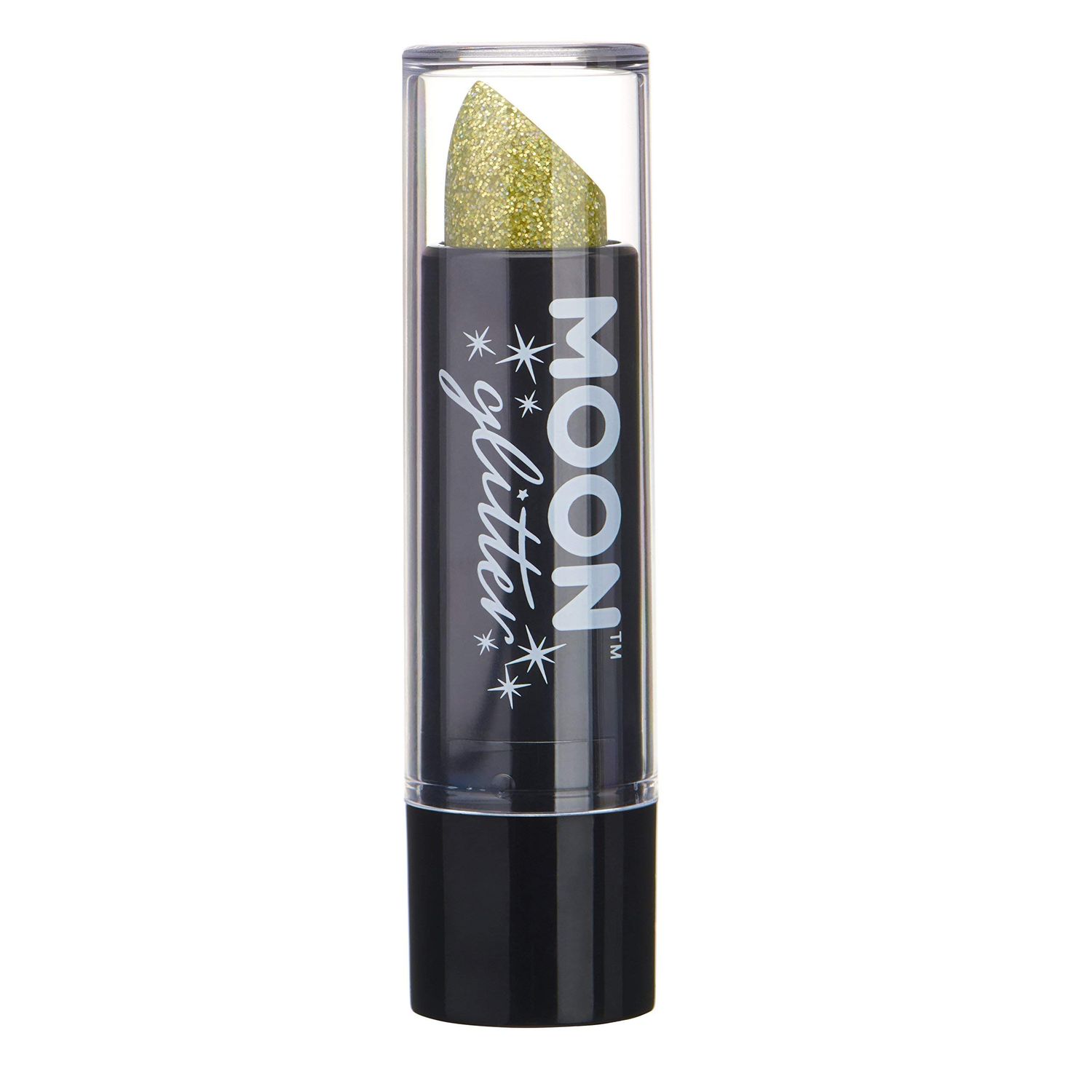 Moon Glitter Holographic Glitter Lipstick 0.17oz - Gold